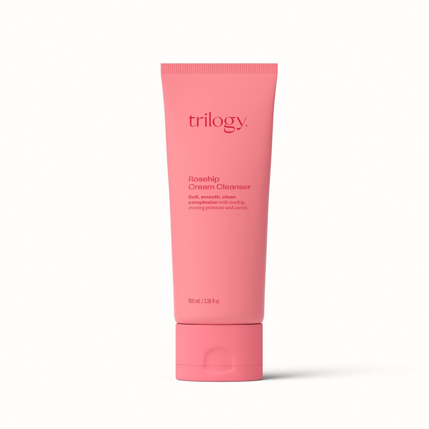 Trilogy Cream Cleanser for Unisex, 3.3 Ounce