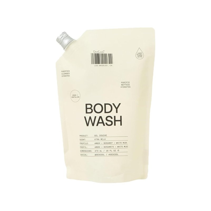 DedCool Body Wash Refill - Hydrating Vegan Formula with Shea Butter & Aloe | 16 fl oz