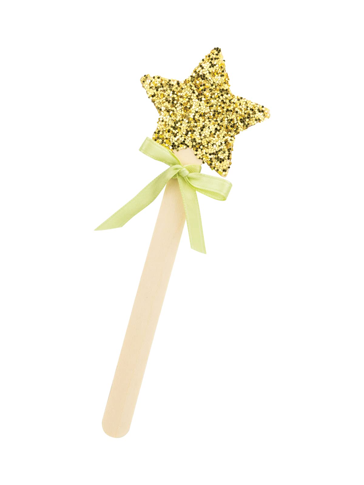 Hygloss Natural Wood Popsicle Sticks - Craft Stick - Great for Arts and Crafts - Patriotic Class Activity - Star Shape - 6.25 Inches High - 6 Pcs