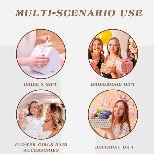 Crystal Wedding Hair Comb Rhinestone Pearl Bride Hair Combs Gold Side Hair Combs Leaf Pearl Headpiece Bridal Hair Accessories for Women