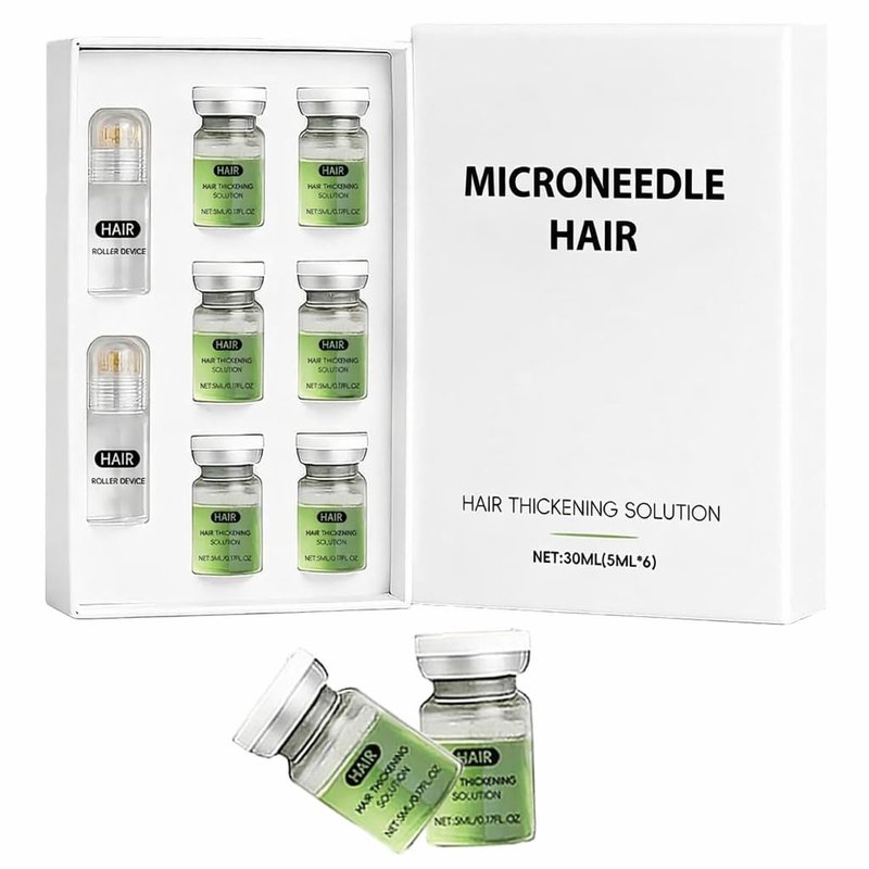 Hair Regrowth System, Advanced Hair Care with Ginseng, Eclipta Prostrata, Peppermint Oil and Ginger Root, Supports Fuller and Thicker Hair, Strengthens Roots for Men and Women