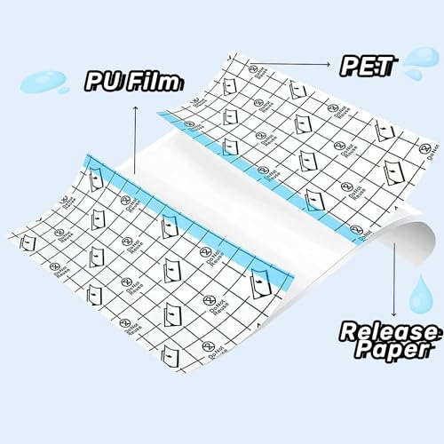 ANAMPION Tattoo Aftercare Waterproof Bandages 6"x2 Yard Second Skin Bandage Tattoo Cover Up Tape for Faster Tattoo Healing Recovery and Skin Care Protection Waterproof Bandage Transparent Film
