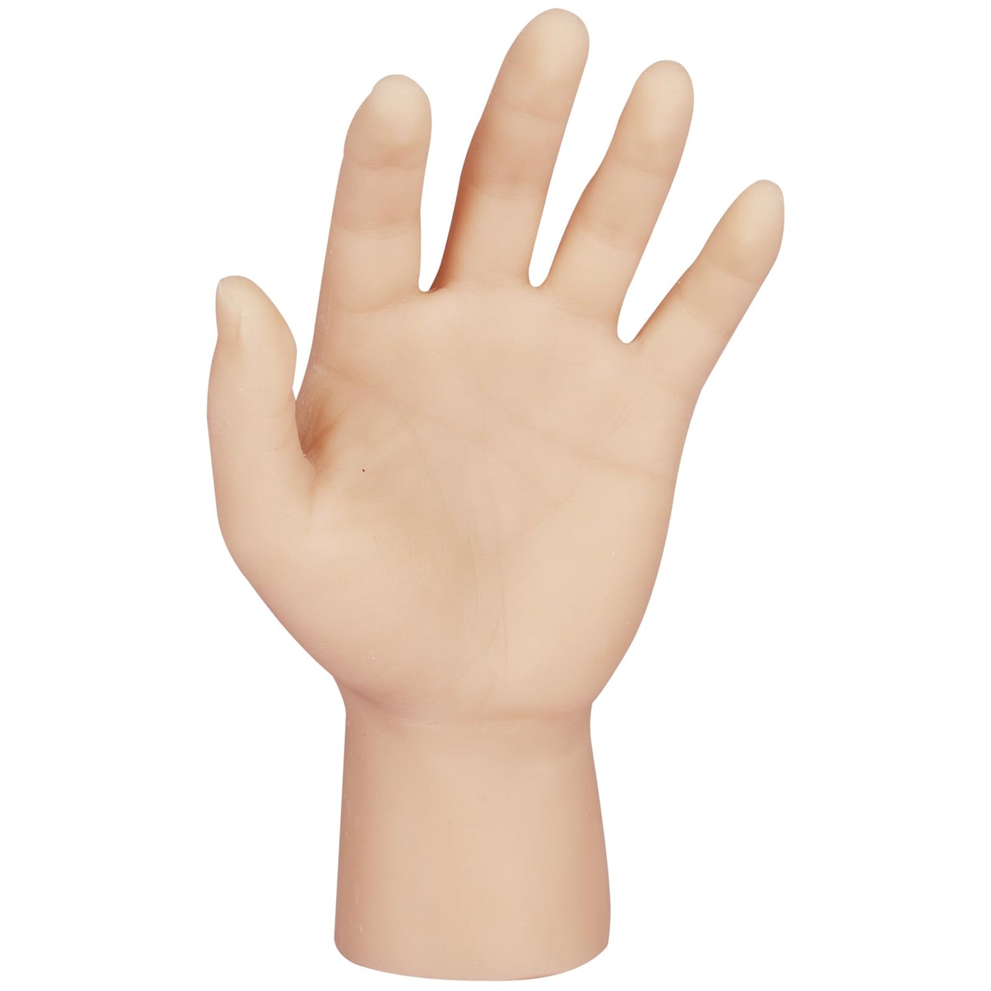 Tattoo Practice Hand with Wrist - Autdor Left Tattoo Fake Hand with Short Arm Silicone Hand Model Fake Skin Tattoo Practice Skin for Tattoo Training or Display for Tattoo Supplies Tattoo Artists