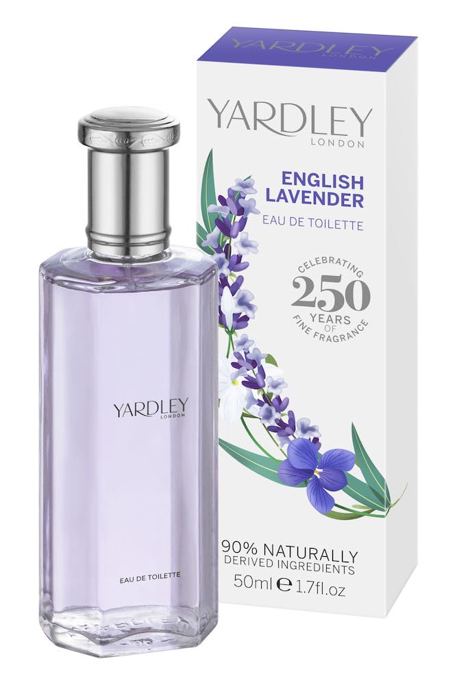Yardley English Lavender by Yardley of London for Women Eau De Toilette Spray, 1.7 Ounce