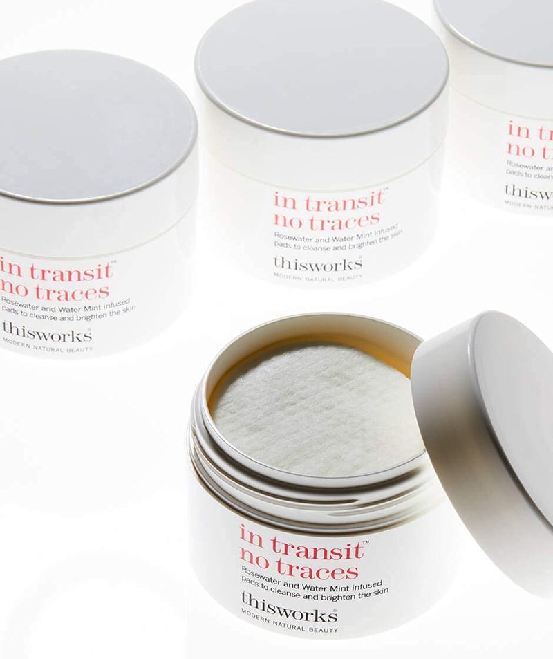 Rosewater & Mint Facial Cleansing Pads - Gently Removes Make-Up & Dirt | 60 Pads