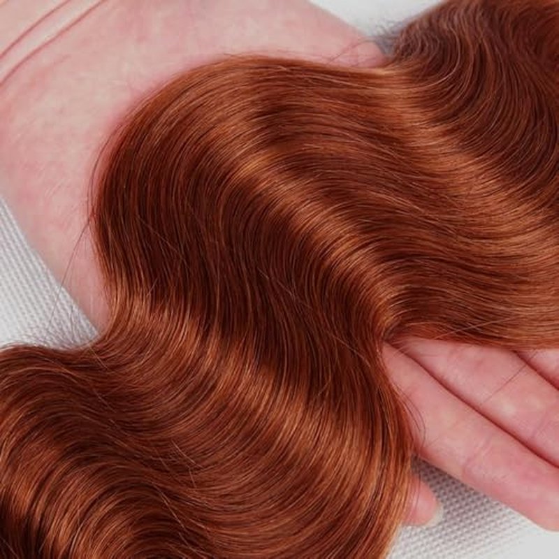 Reddish Brown 33 Human Hair Bundles 26 28 30 Inch Body Wave Bundles Human Hair Unprocessed 11A Brazilian Virgin Hair Weave 3 Bundles for Black Women