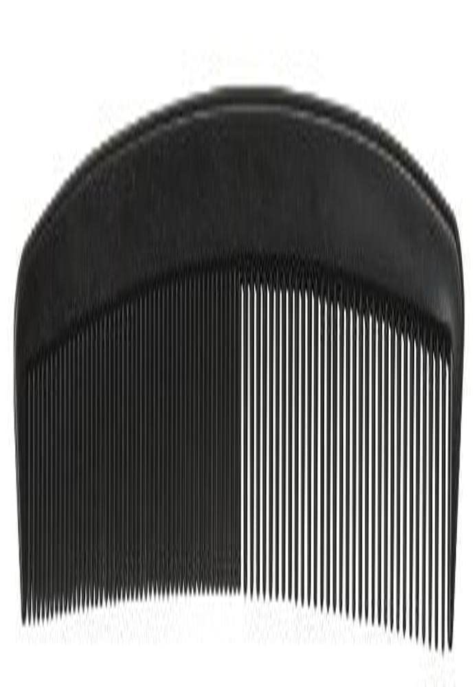Medline Classic Plastic Combs, Black, 9", Not Made from Natural Rubber Latex, Perfect for Hair Styling, Pack of 144