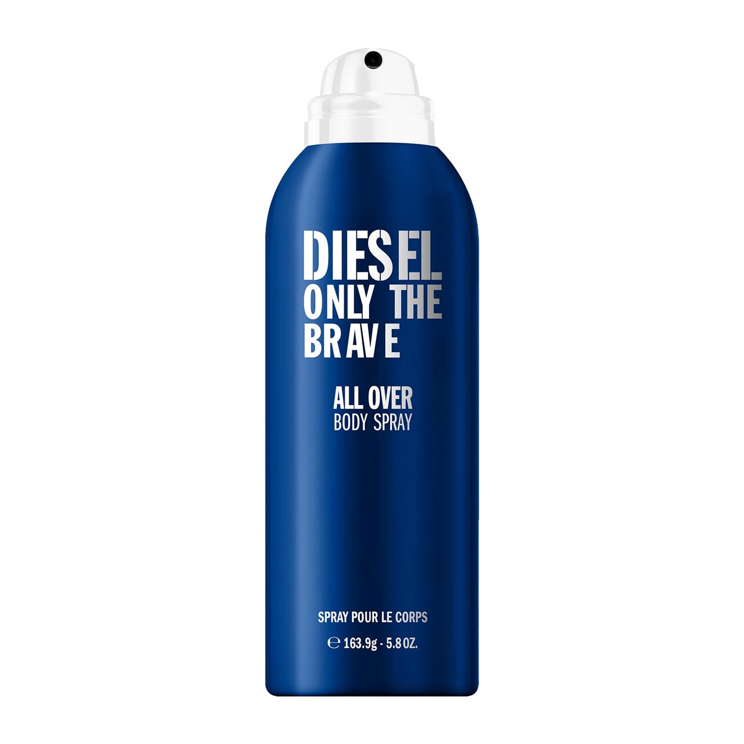 Diesel Only The Brave, Body Spray for Men, Fougere Scent With Notes of Lemon, Rosemary & Ambery Wood, 6.8 Fl. Oz.