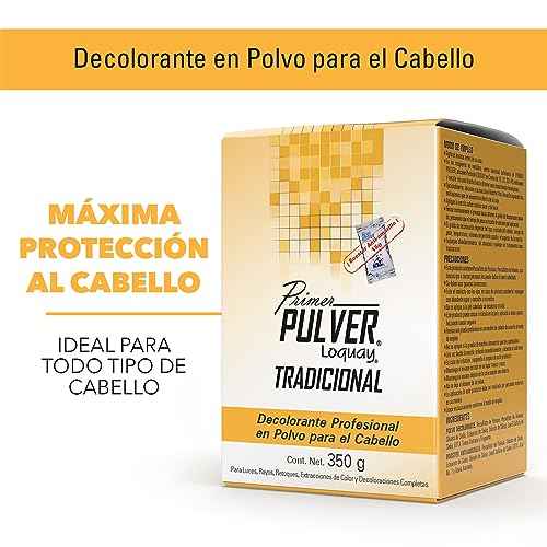 PRIMER PULVER LOQUAY TRADICIONAL, PROFESSIONAL HAIR LIGHTENER 12.3 OZ, AND