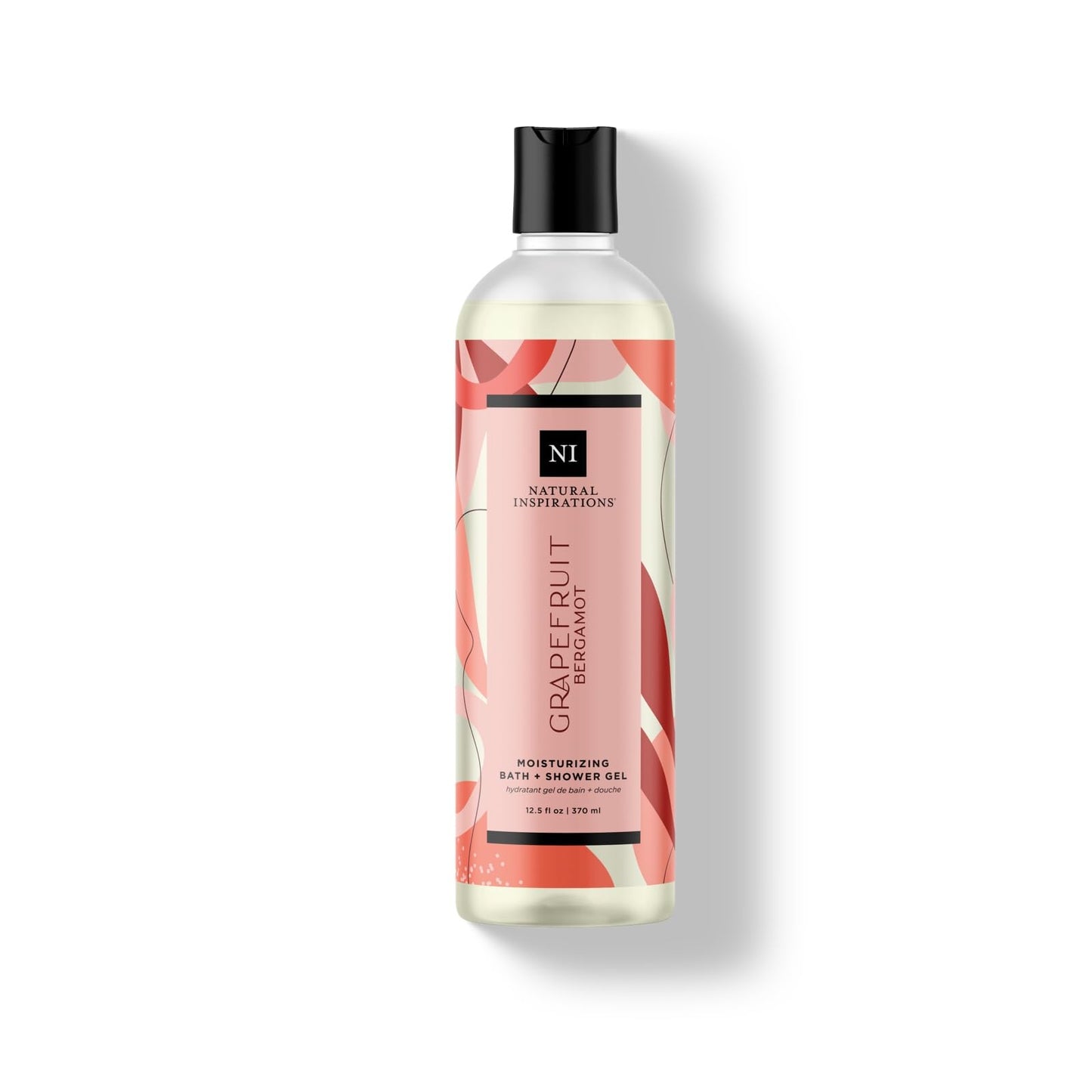 Natural Inspirations Grapefruit Bergamot Moisturizing Bath & Shower Gel 12.5oz