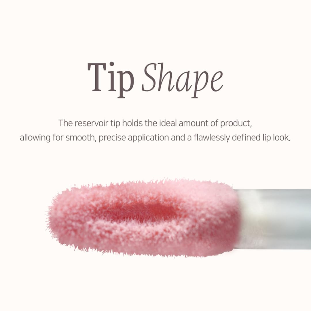 DINTO (Peter & Wendy Collection Deep-Kissed Plumping Lip Enamel - Glitter Lip Gloss, High Shine, Cooling Plumping, Long-Lasting, Vegan & Cruelty-Free (160 Euphoric Bell, 4ml)