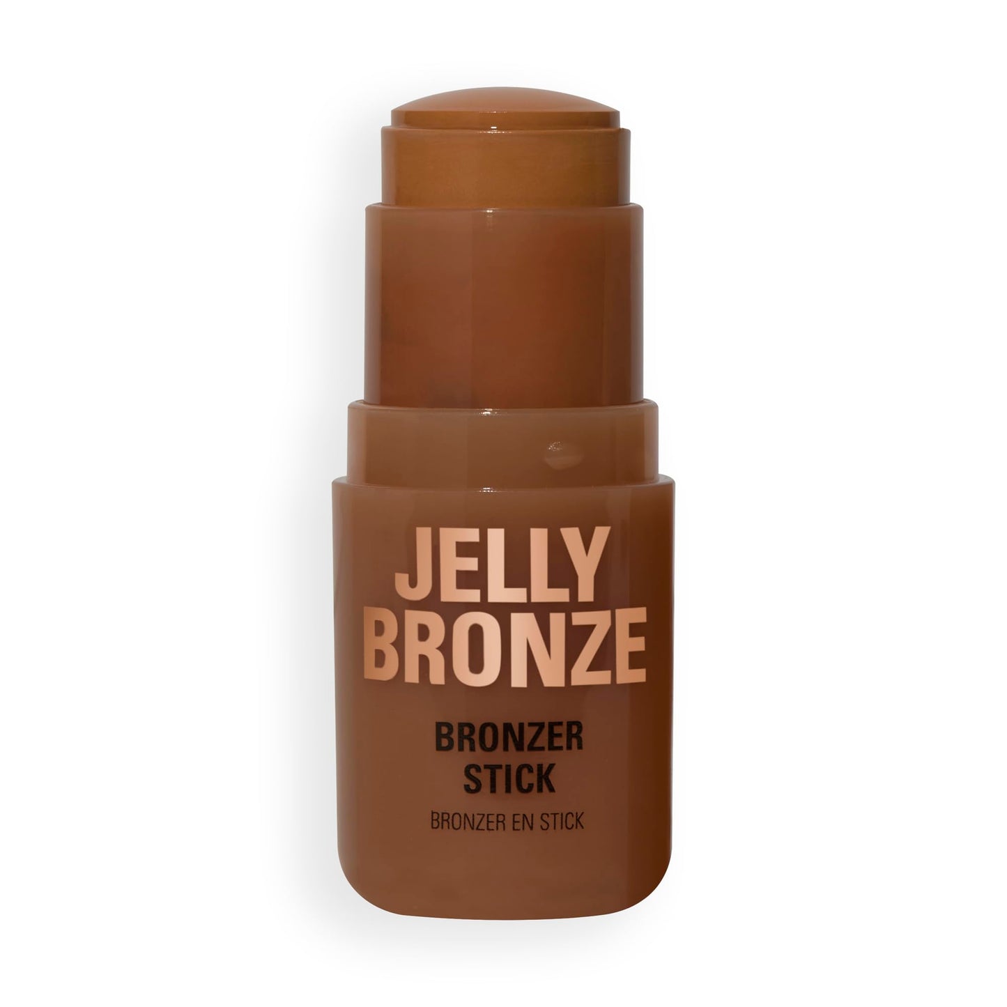 Revolution, Jelly Bronzer Tint Stick, Sheer Liquid Gel Bronzing Makeup for a Sun-Kissed Glow to Cheeks, Vegan & Cruelty-Free, Medium Sunset, 0.28 oz