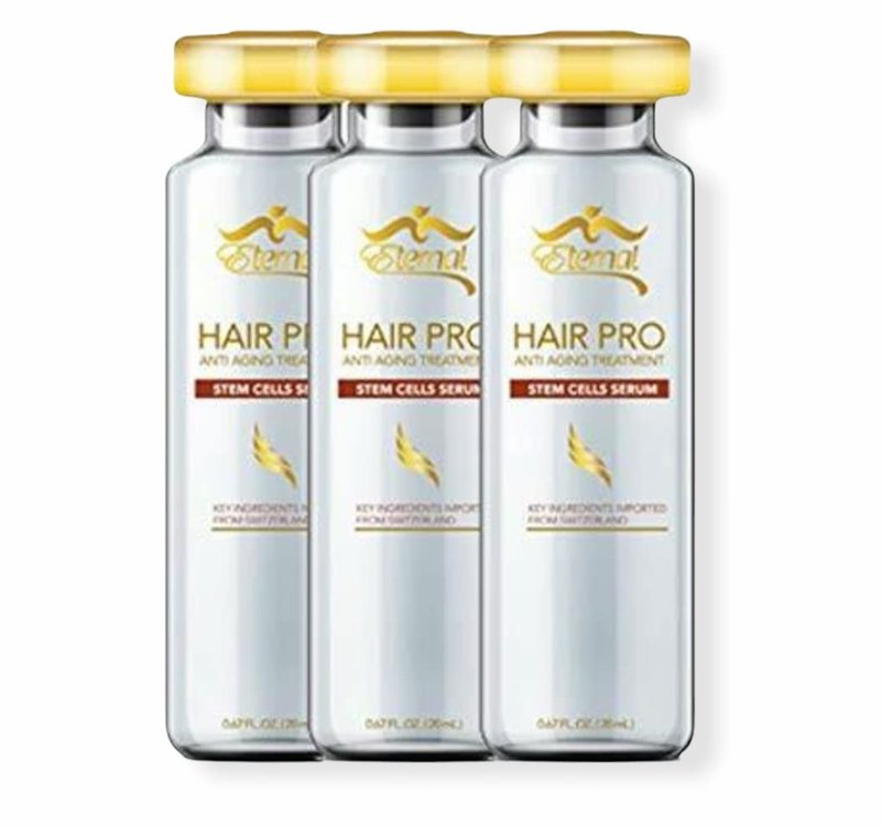 Eternal - Hair Pro, Swiss Stem Cells Serum - 0.67 fl oz/each -wholesale price - 3 ampoules
