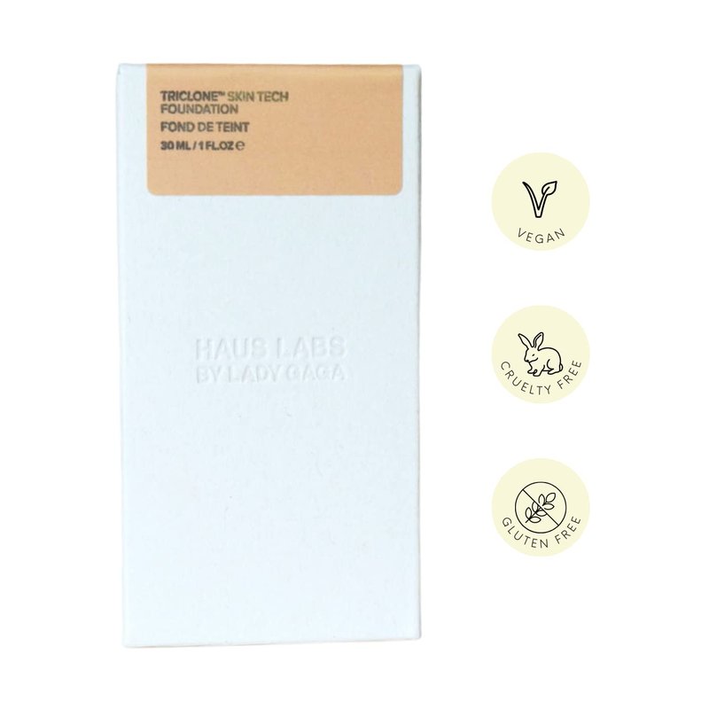 HAUS LABS BY LADY GAGA Triclone Skin Tech Medium Coverage Foundation with Fermented Arnica 110 Light Neutral