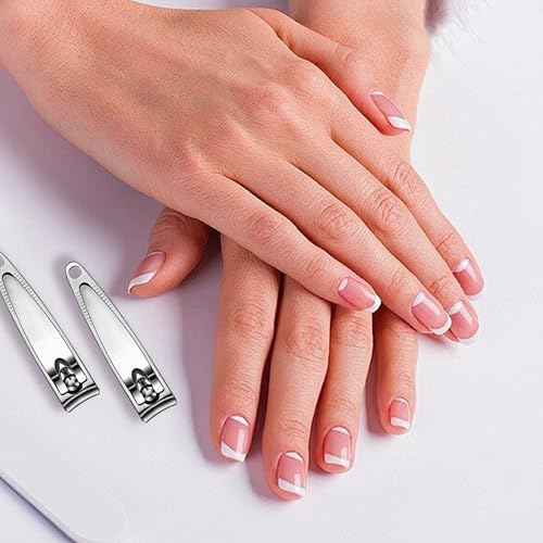 50 Pack Nail Clipper SetStainless Steel Nail Clippers Bulk£¬Portable Nail Cutter Manicure Kit Toe Nail Clippers for Women Man Adult Homeless Care