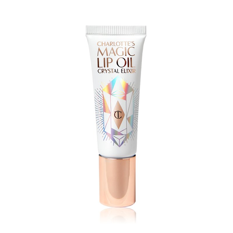 Charlotte Tilbury Magic Lip Oil - Crystal-Infused, Hydrating Lip Oil Infused with Hyaluronic Acid & Plant Extracts to Hydrate & Lock in Moisture - Doubles as an Overnight Mask for Lips