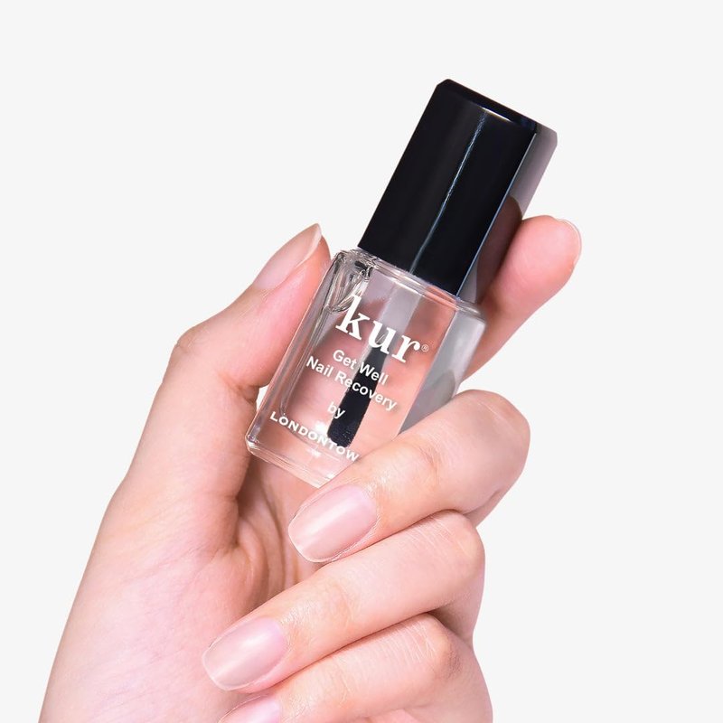 LONDONTOWN Get Well Nail Recovery - Strengthening Nail Care Repair Treatment for Weak Damaged Nails | Clear Nail Polish Solution for Healthy Nail Growth, .40fl oz