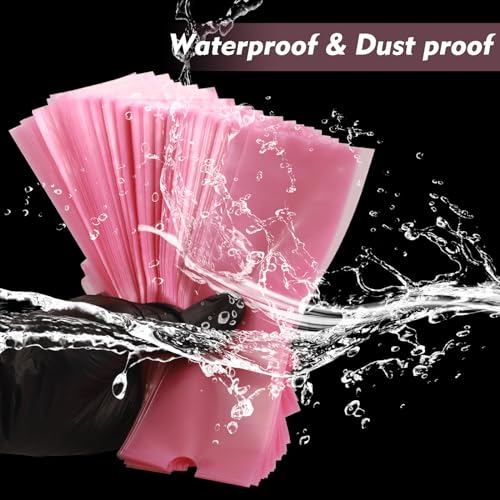 200PCS Tattoo Pen Covers - Rayyl Tattoo Pen Machine Covers Large Size 2.5x7.1 inch Pink for Cartridge Pen Machine Bags Sleeves Tattoo Kit Machine Pen Tattoo Supplies...