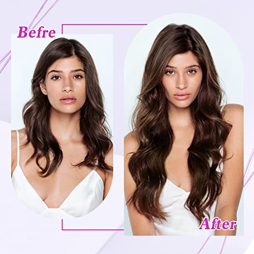 Tape in Hair Extensions Human Hair Dark Brown Straight Hair Extensions Tape in Human Hair 20 Pcs/Pack 50g