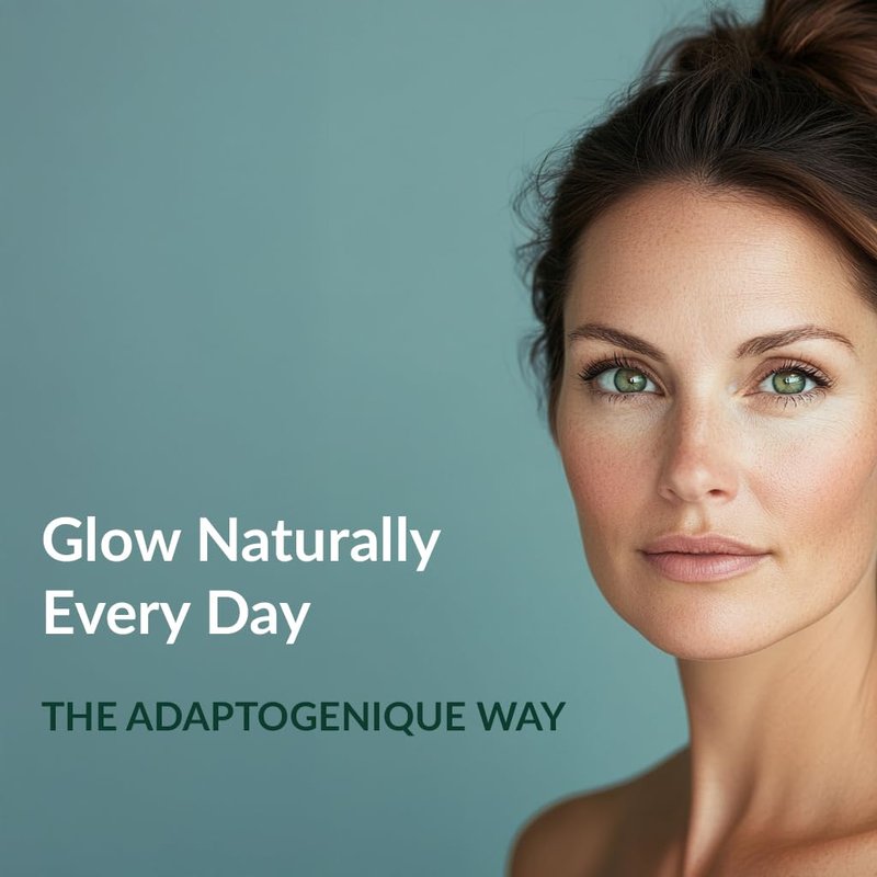 Adaptogenique Daily Protection Face Serum, Powerful Multi-Functional Treatment: Protects from Pollution, Fights Wrinkles, Brightens & Hydrates | With Natural AHA, Adaptogens and Nourishing Oils | 30ML