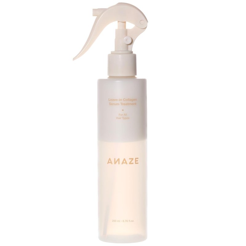 Leave-In Collagen Serum Treatment - Heat Protectant & Detangler Spray for Dry, Frizzy Hair | 6.76 fl. oz (200ml)