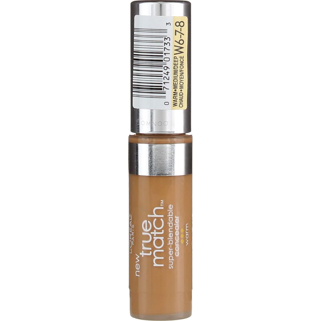 L'Oreal True Match Concealer, Medium/Deep Warm [W6-7-8], 0.17 oz (Pack of 2)