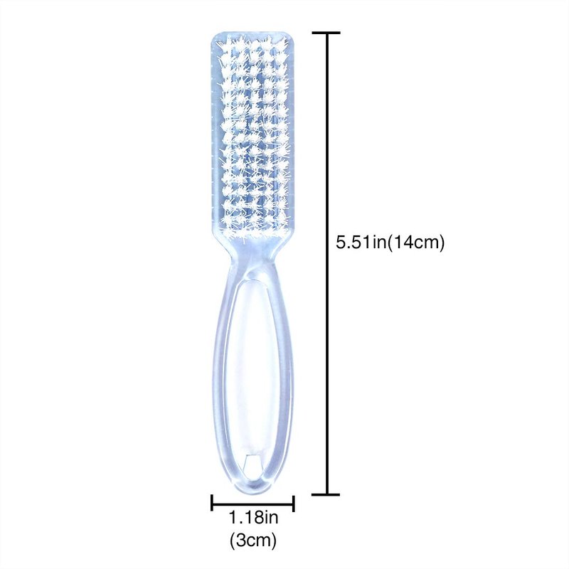 Nail Brush, 10 Pieces Fingernail Brush with Handle Grip, Multicolor Nail Brushes for Cleaning, Nail Scrub Brush for Toes and Nails Cleaner Men and Women