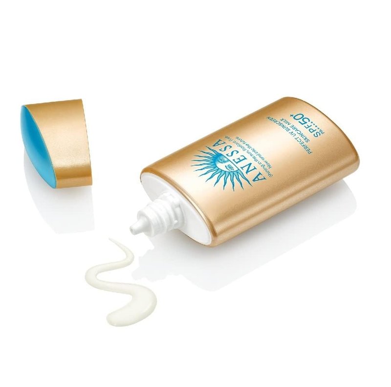 Anessa Perfect UV Skin Care Milk - Broad Spectrum Sunscreen with SPF 50+ | 60mL, Lightweight Formula