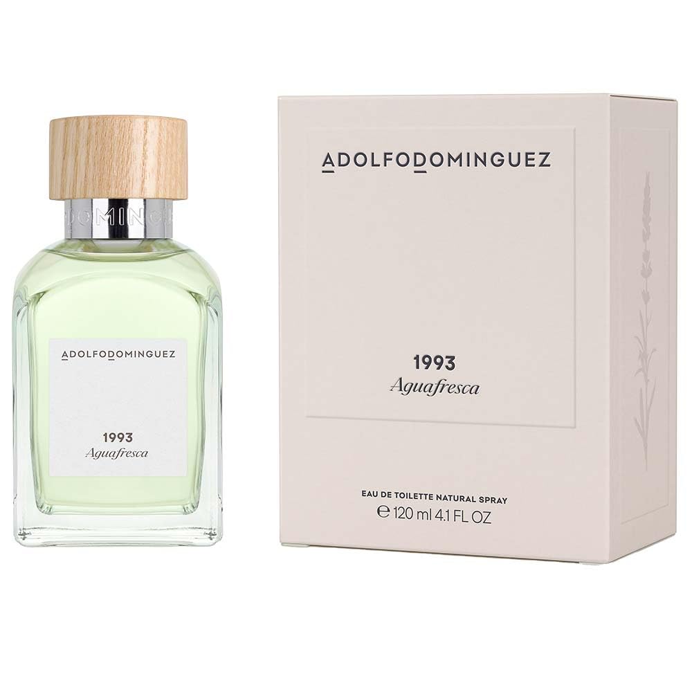 Adolfo Dominguez Agua Fresca Eau de Toilette - Refreshing Citrus Fragrance | 4.1 Fl Oz