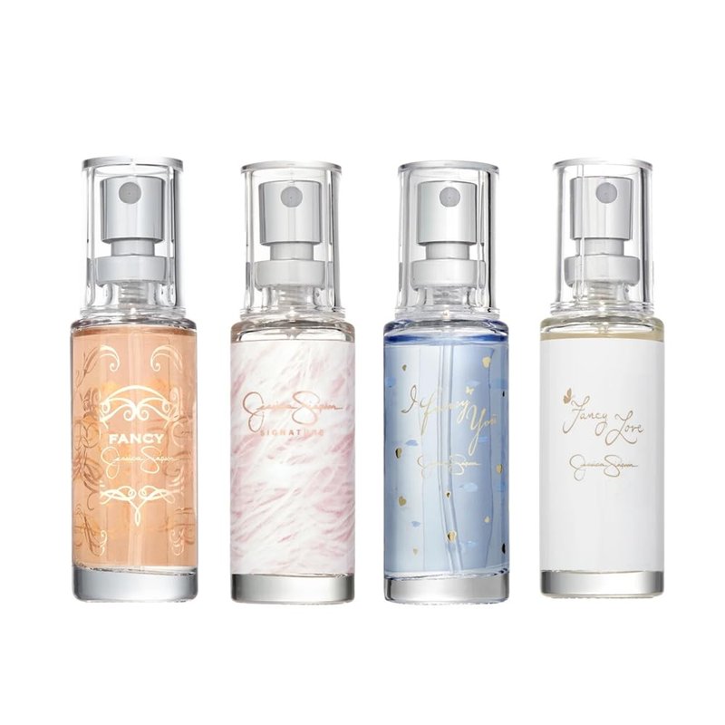 Jessica Simpson 4-Piece Women's Gift Set - Mini Eau de Parfum Travel Spray | 0.5 Ounce