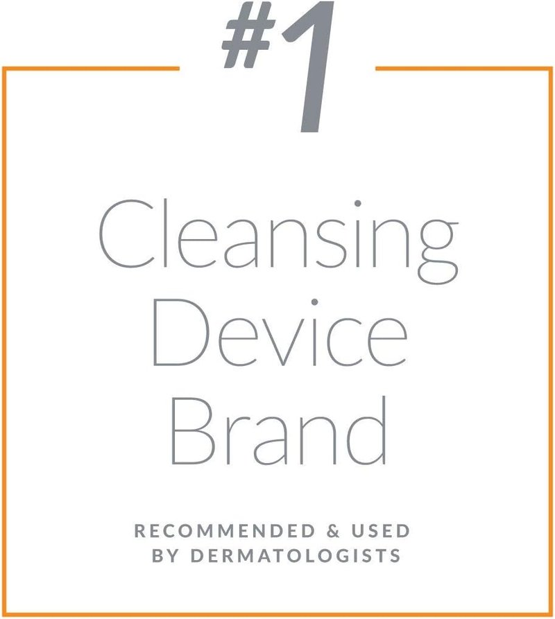 Clarisonic Sensitive Facial Cleansing Brush Head Replacement - 4 Count for Mia 1, Mia 2, Mia Fit, Smart Profile Uplift