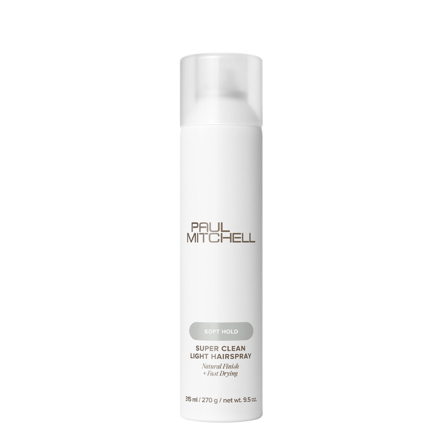 Paul Mitchell Super Clean Light Hairspray, Fast Drying, Soft Hold + Natural Finish, For Fine Hair, 9.5 oz
