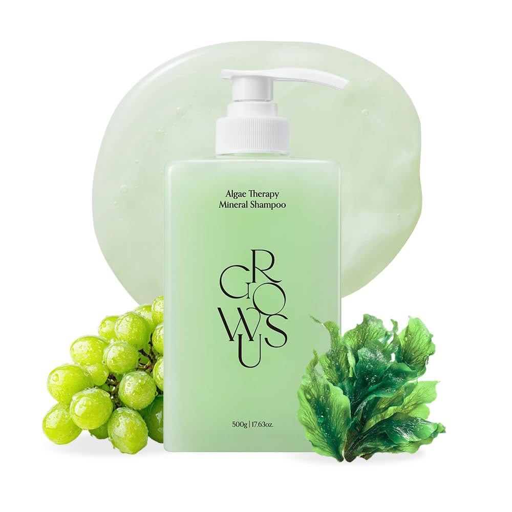 Algae Therapy Seaweed Shampoo for Thinning Hair - Marine PDRN & Biotin | Hair Thickening & Scalp Strengthening | 16.9 Fl Oz