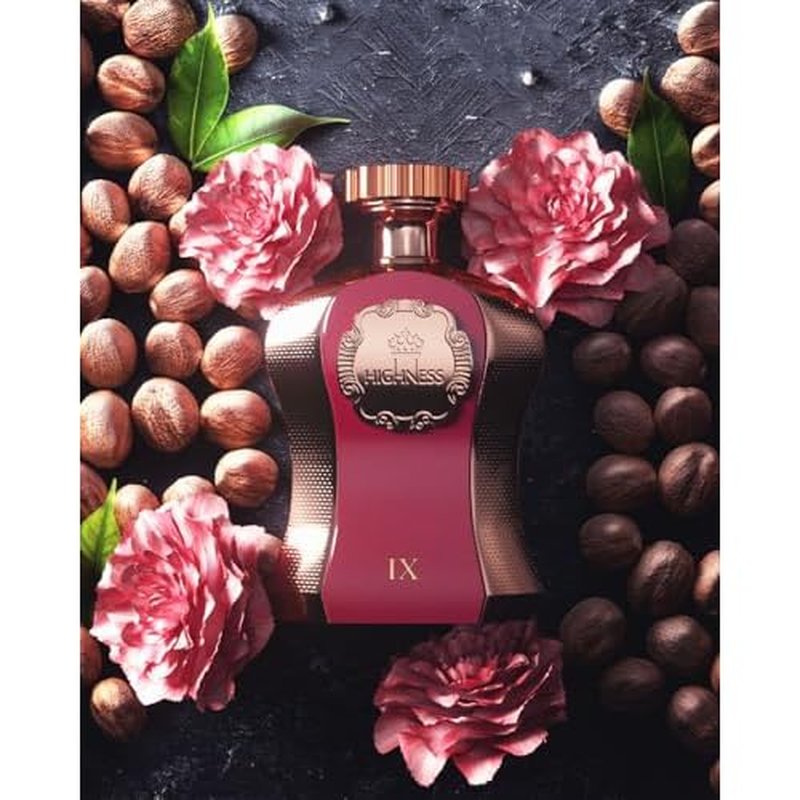 Afnan Highness Maroon Luxury Unisex Eau De Parfum, 3.4 Fl. Oz
