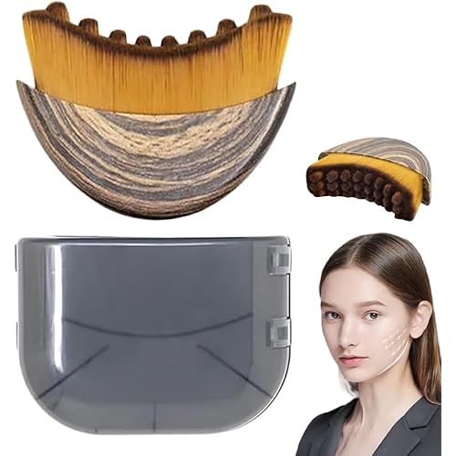 New Lymphatic Contour Face Brush, Lymphatic Drainage Massager for Face,Ergonomically Designed to Fit The Skin Precisely and Relieve Fatigue