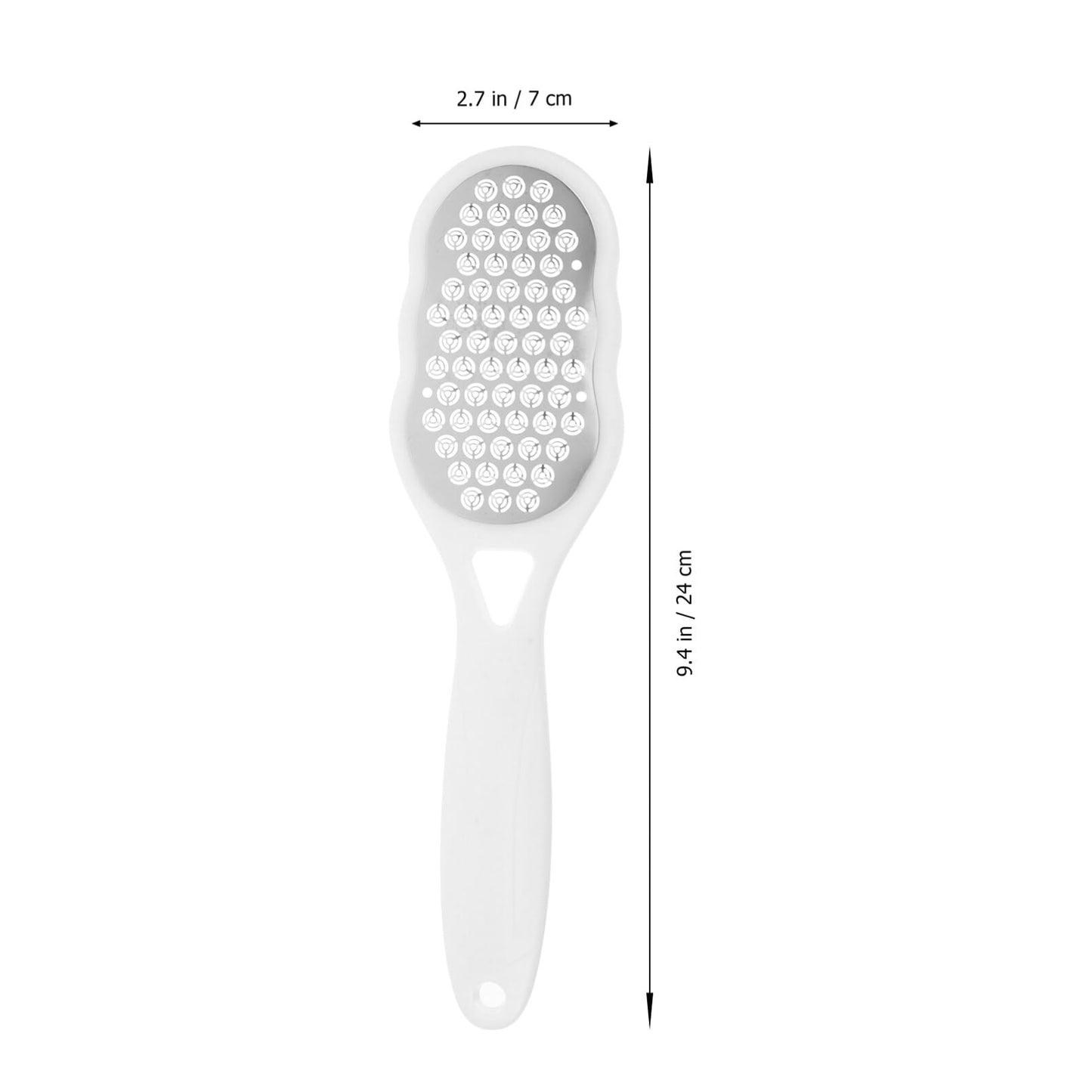 Beavorty Foot File Callus Remover 9.44 Inch Handheld Pedicure Tool for Rough Feet Dead Skin Removal and Smooth Skin Care at Home