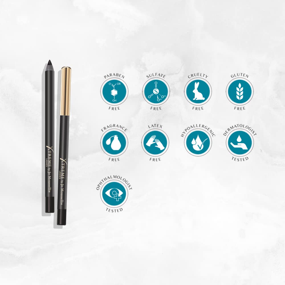 Xtreme Lashes Glideliner - Long Lasting Eye Pencil for Smooth Application | Cognac Color