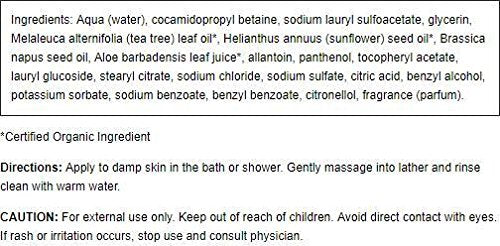 Jason Tea Tree Body Wash - Refreshing & Nourishing Formula | 1.87 lb (Pack of 2)