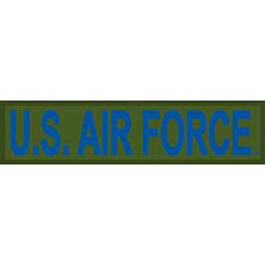 EagleEmblems PM0101 Patch-USAF,TAB (BLU/GRN) (1.125x5'')
