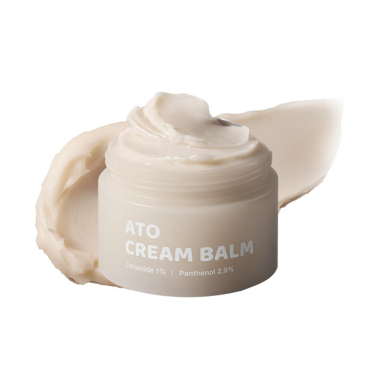 TAGA Vegan Ato Cream Balm 50 mL – Atopic & Sensitive Skin Repair Butter, Baby‑Safe, Fragrance‑Free, Paraben‑Free