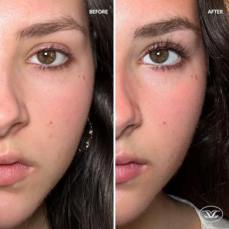 LiLash Purified Eyelash Serum to Grow Longer & Fuller-Looking Lashes - Eyelash Growth Enhancer, Safe for Use with Contacts, Lash Extensions, Sensitive Eyes - Vegan & Cruelty-free (2mL, 90-Day Supply)