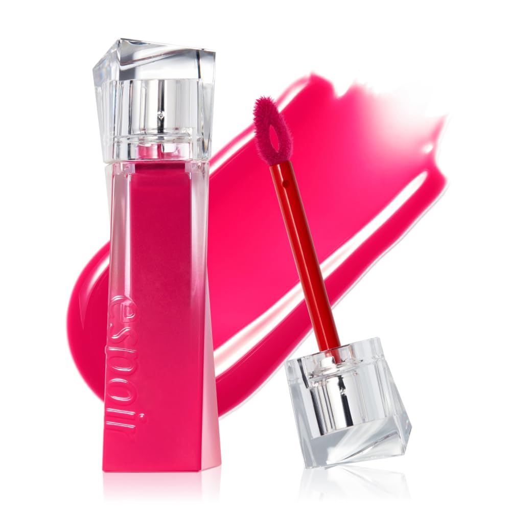 Espoir Couture Lip Tint Glaze - #5 Orchid | Long-Lasting High-Shine Lip Plumper | 0.19oz Tinted Moisturizer