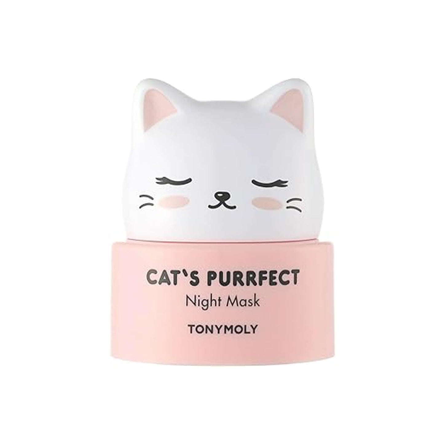 TONYMOLY Cat’s Purrfect Night Sleeping Mask – Hydrating Overnight Face Mask with Collagen & Botanical Extracts – Korean Skincare to Strengthen, Soften & Nourish Skin, 50g