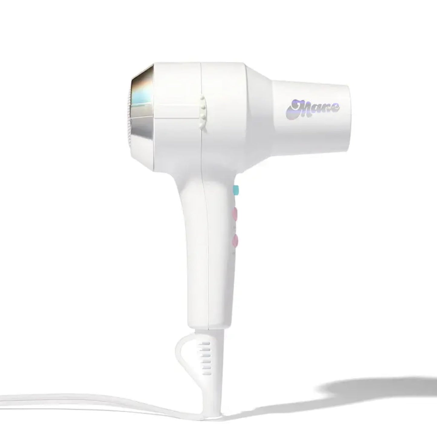 Mane Compact Ionic Hair Dryer With Diffuser, Wide Tooth Comb & Nozzle - 4-Piece Blow Dryer With Ionic Technology to Help Seal Cuticles, Reduce Frizz & Decrease Drying Time - Travel Size Hair Tools