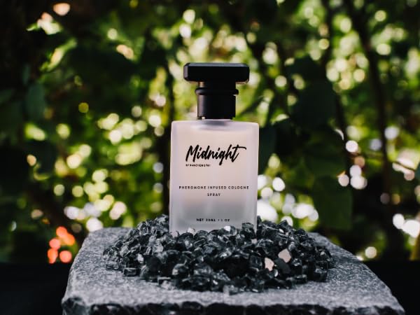 RawChemistry Midnight Cologne for Men - Pheromone Infused Fragrance | Long-Lasting Scent