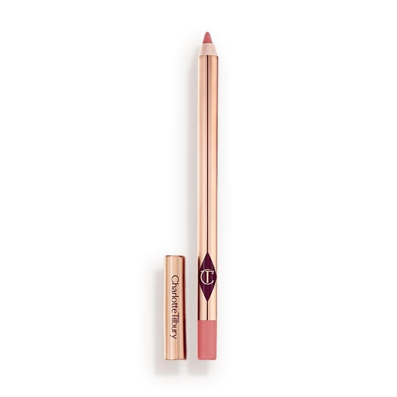 Charlotte Tilbury Lip Cheat Lip Liner Pencil - Gives Lips a Fuller-Looking, Defined Pout - Enriched with Jojoba Oil & Hyaluronic Acid - Waterproof, Smudge-Proof & Transfer-Proof - Pink Venus