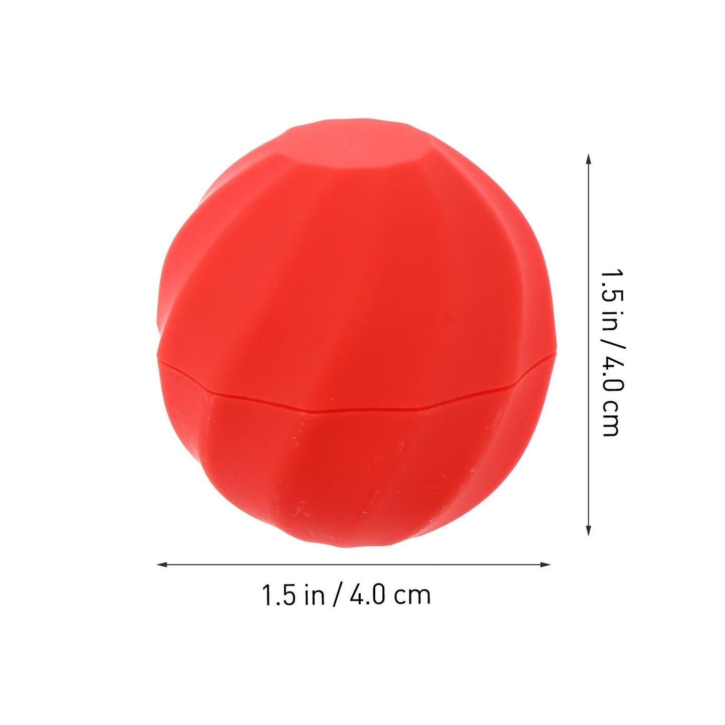 Beavorty 10 Pcs Refillable Lip Balm Containers with Lids Spherical Plastic Tubes for Diy Natural Lip Balms Compact Travel Size 4.7X1.6X1.6 Inches