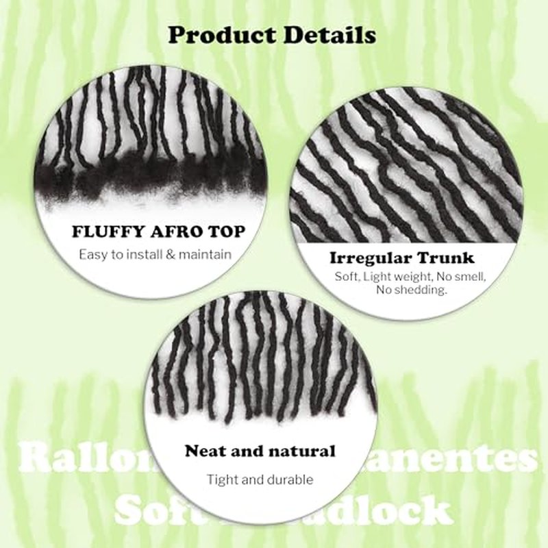 Orientfashion Micro Loc Extensions Human Hair,8 inch 0.6cm Thickness Soft Sisterlocs Extensions Human Hair Micro Locs Crochet Hair Can Be Bleached and Dyed.(8inch 0.6cm 60Strands, Natural black)