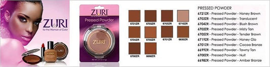 Zuri Naturally Sheer Pressed Powder - Golden Ivory