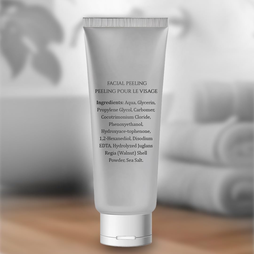 Vivo Per Lei Dead Sea Day Cream - Night Cream and Facial Peeling - Set of 3 - Anti Aging Skin Care For Men and Women- 11.09 FL OZ
